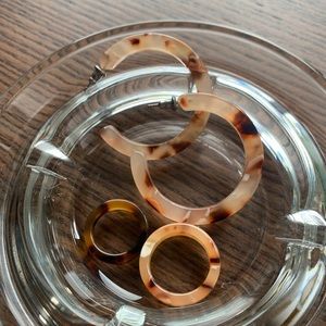 MACHETE Jewelry bundle - Hoop Earrings and Rings